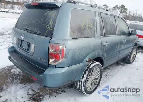 2007 Honda Pilot Ex-L z USA, uszkodzony, nr VIN 2HKYF18607H502004